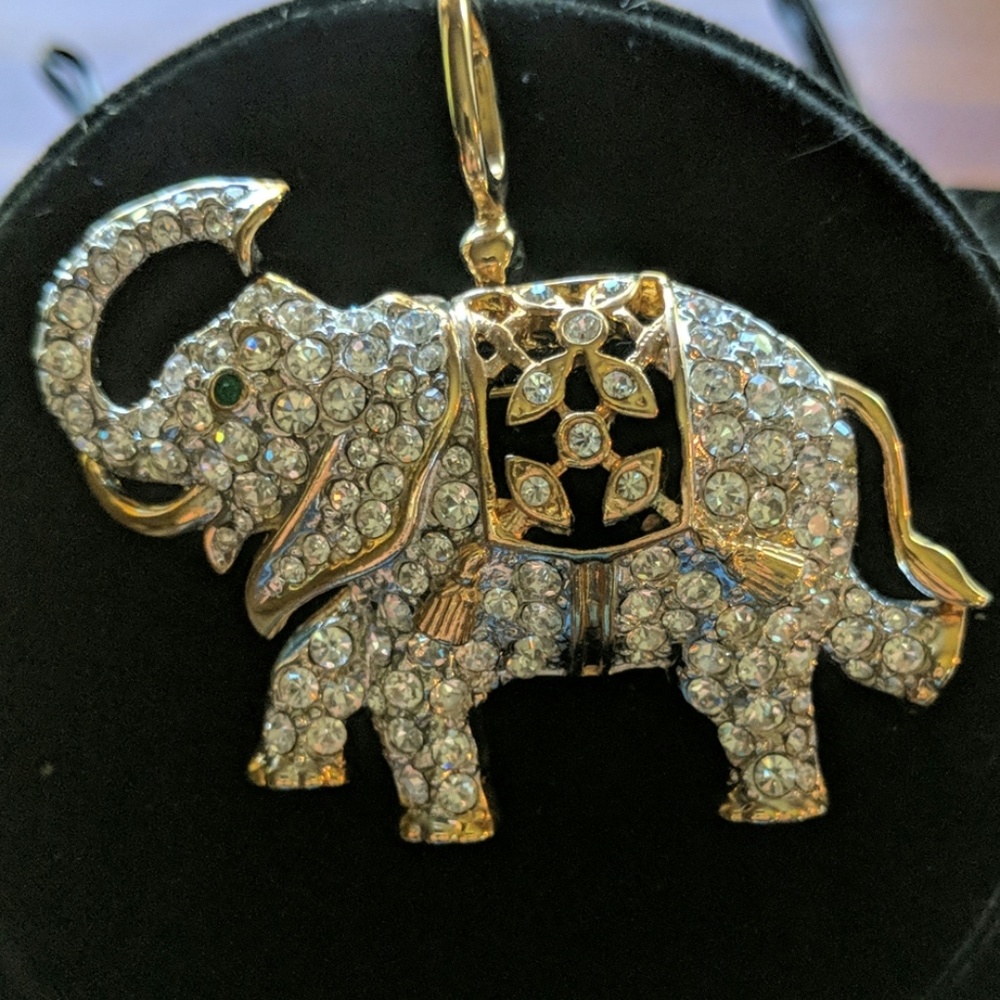 Elephant Brooch